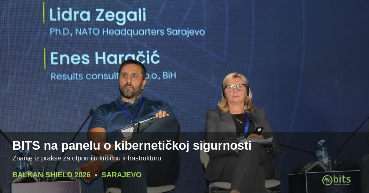 BITS Computers učestvovao na panelu o kibernetičkoj sigurnosti i hibridnim prijetnjama na Balkan Shield 2026